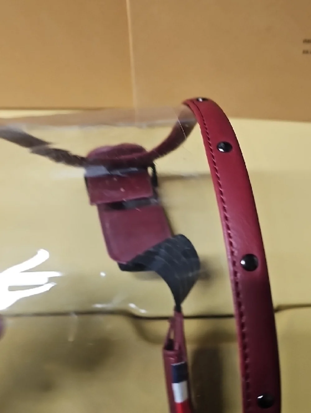 The Equilibrialist Maska Burgundy [For Use With A Biltwell Gringo S, SV]